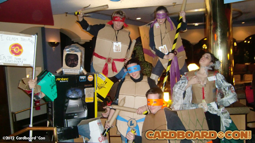 photo of the winners of the 2012 CC Costume Contest